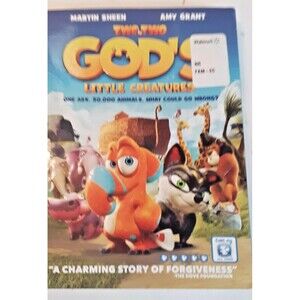 Two by Two: God's Little Creatures DVD 2013 Voices of Martin Sheen and Amy Grant